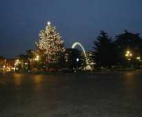 Площадь Бра зимой. Верона